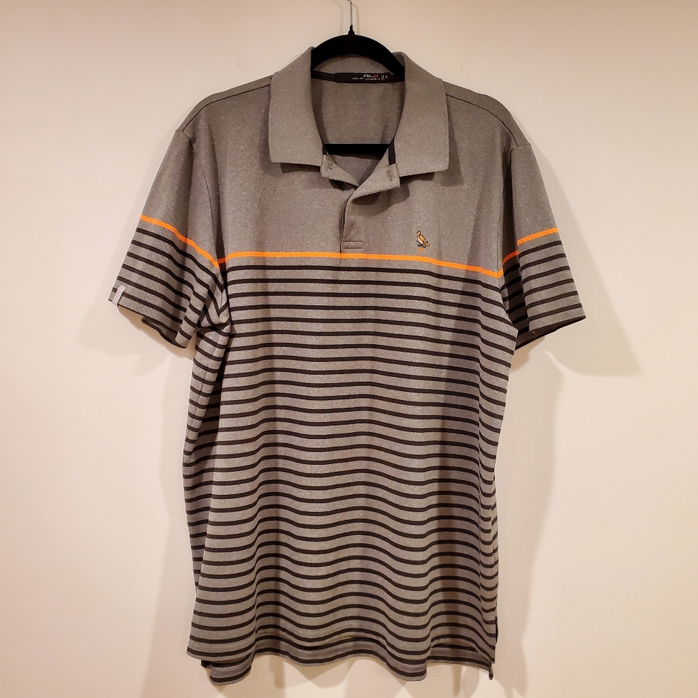 RLX Ralph Lauren Polo Striped Shirt Men's Size XL